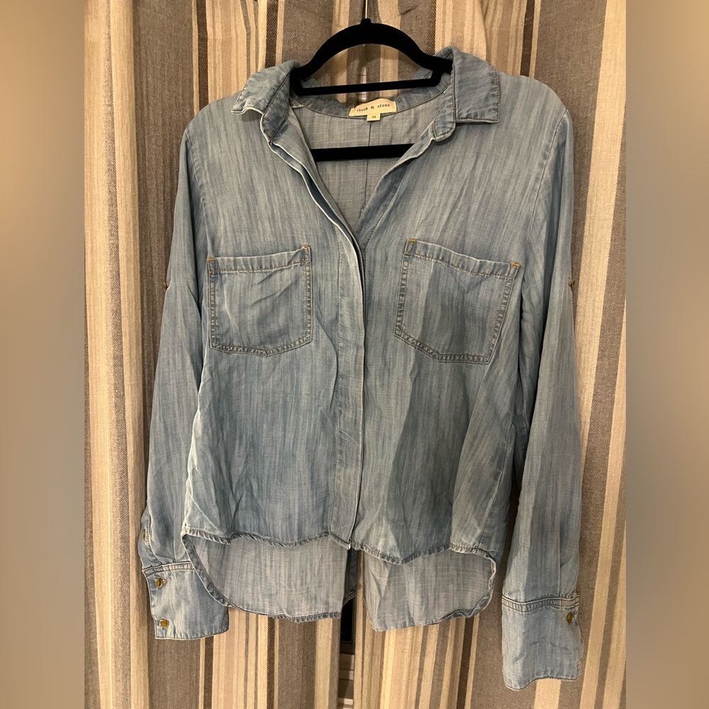 Anthropologie Cloth & Stone button down